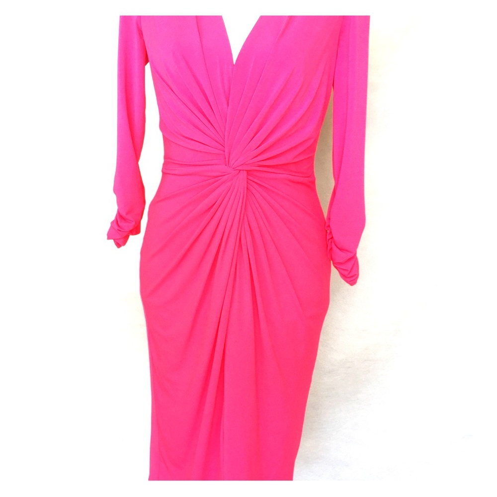 Tadashi Collection XS Pink Twist Dress
